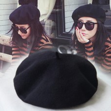 Fashion Mujer&apos;s Soft Warm French Artist Beret Beanie Slouch Hat Cap US Warehouse  eb-68719497
